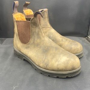 Blundstone Chelsea boots fleece removable lining